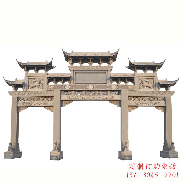 湖北红石牌坊