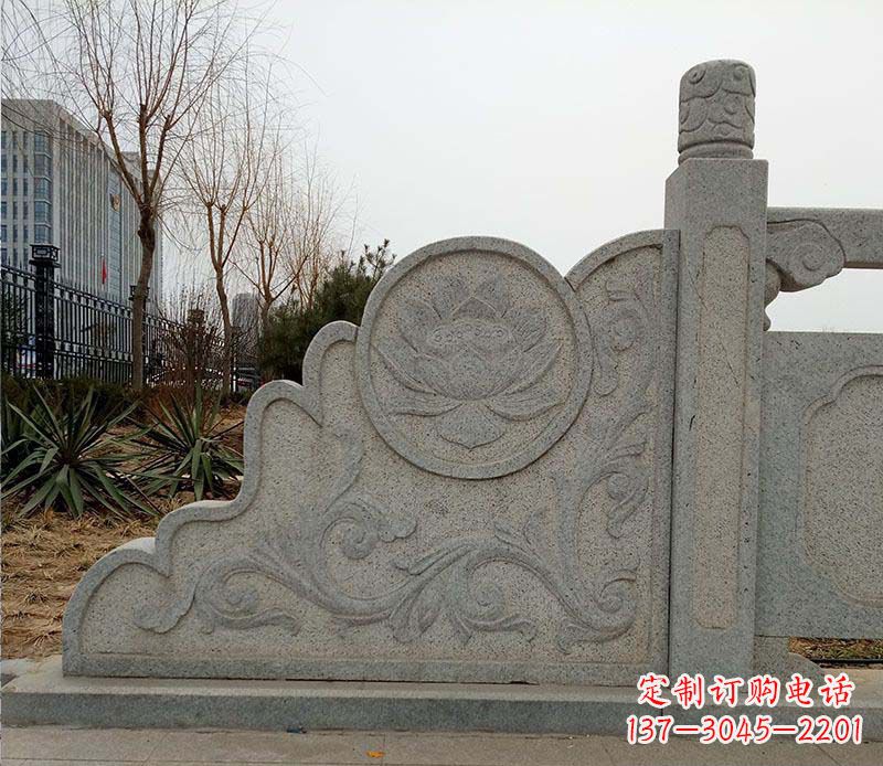 湖北户外大理石栏板石雕