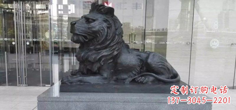 湖北领雕塑狮子铜雕，无可比拟的艺术精粹