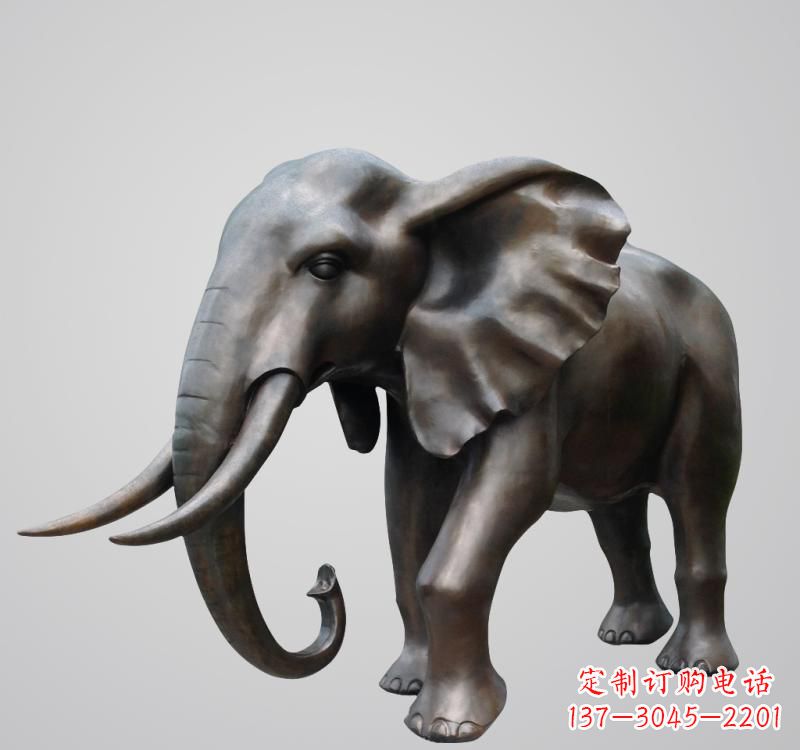 湖北神秘古典,欣赏大象雕塑