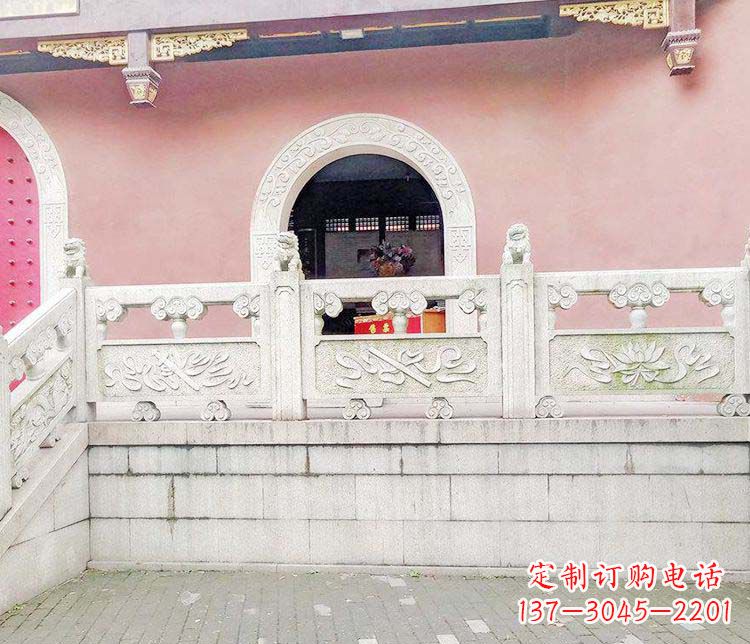 湖北中领雕塑:大理石栏板雕塑