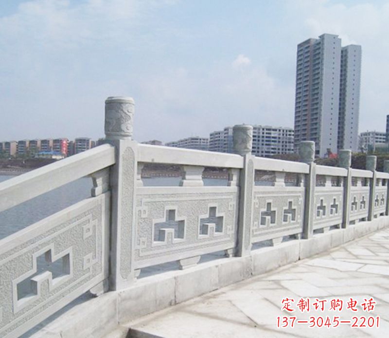 湖北景区大理石栏板石雕_1 (2)