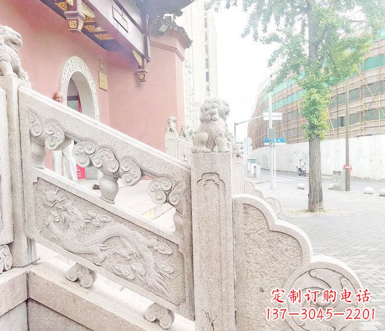 湖北景区大理石栏板石雕_1 (5)