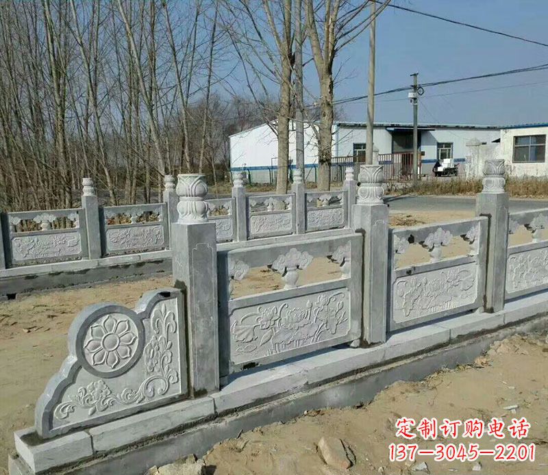 湖北豪华大理石栏板石雕