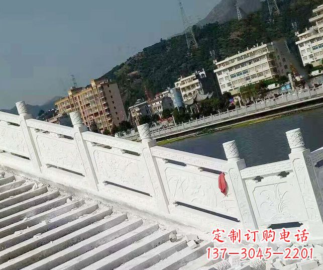 湖北山东汉白玉栏板石雕