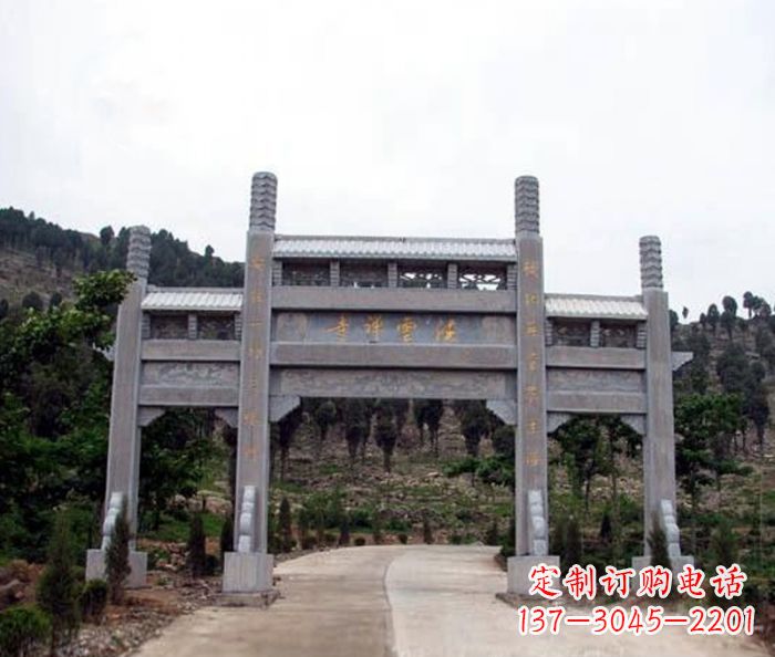 湖北特色牌坊雕塑,将您的愿景演绎