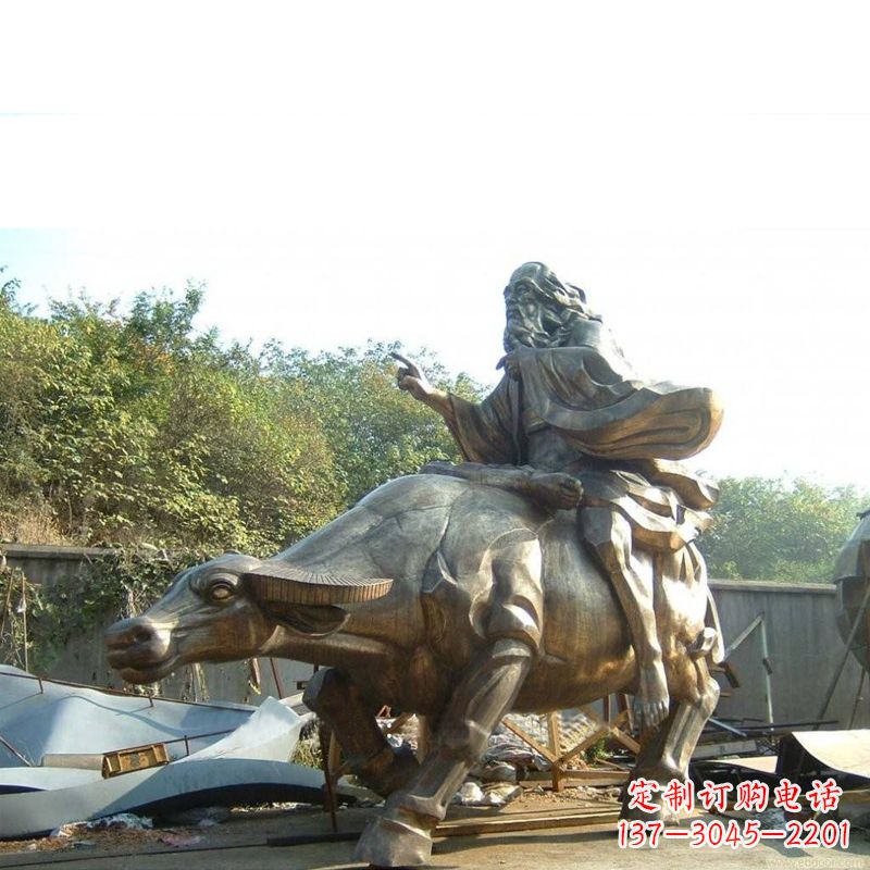 湖北老子雕像天人合一