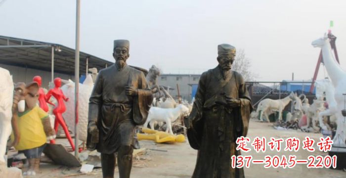 湖北李时珍人物铜雕