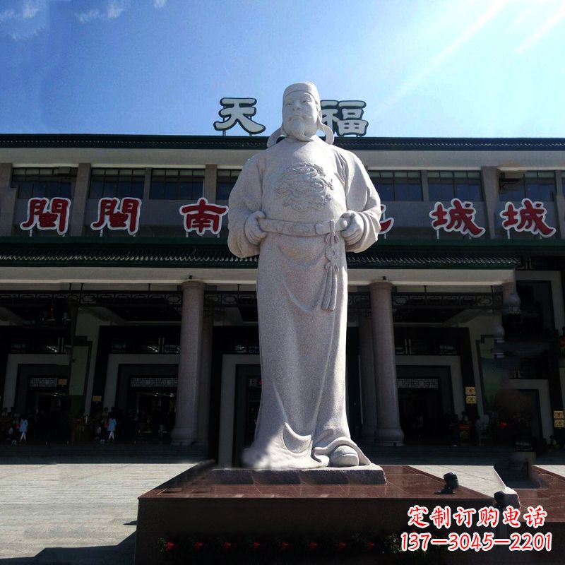 湖北喜迎百年李世民白玉雕像