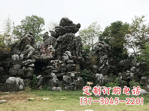 湖北灵璧出品的山水雕塑