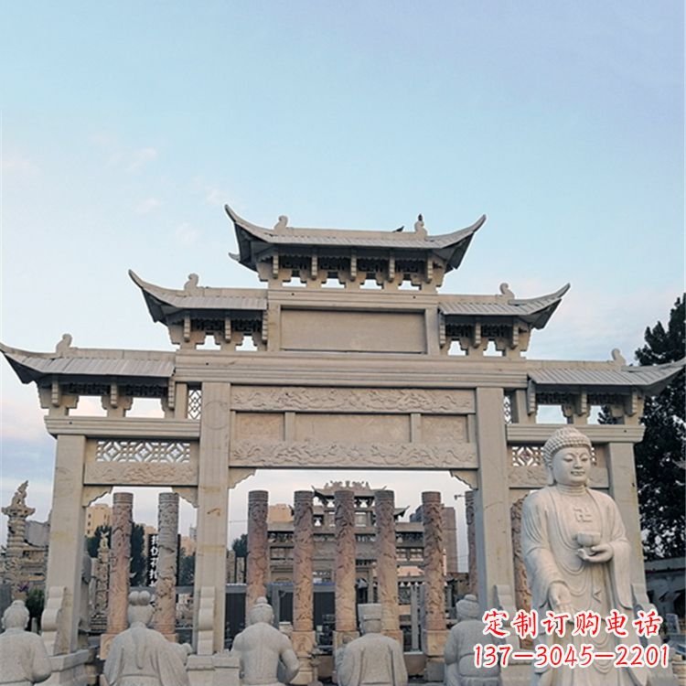 湖北六门石雕牌坊