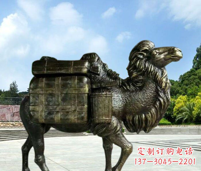 湖北铜骆驼雕塑:让传统的艺术回归