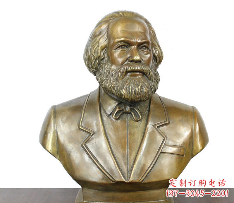 湖北马克思铜雕