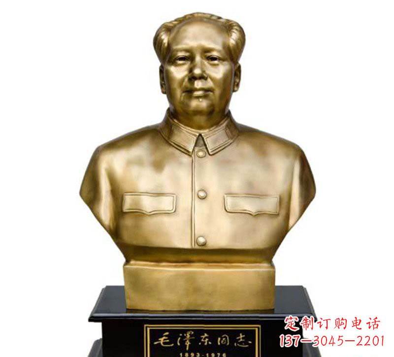 湖北毛泽东头像铜雕,让您近距离感受伟人的气质