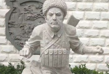 湖北黄继光雕塑，传承着历史的经典