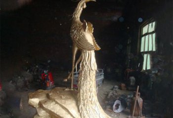 湖北精美制作的孔雀雕塑