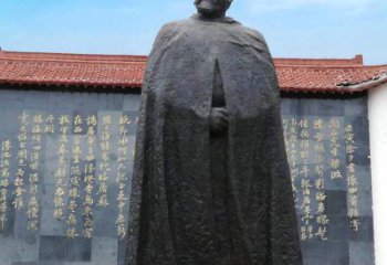 湖北精美手工雕刻林则徐铜雕像