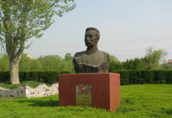 湖北鲁迅胸像近代名人铜雕，荟萃中国精神精髓