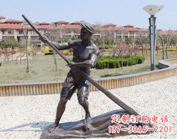 湖北传道受业解惑的男子雕塑