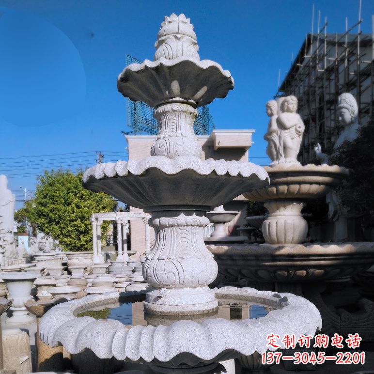 湖北中领雕塑喷泉雕塑,浪漫融入现代设计