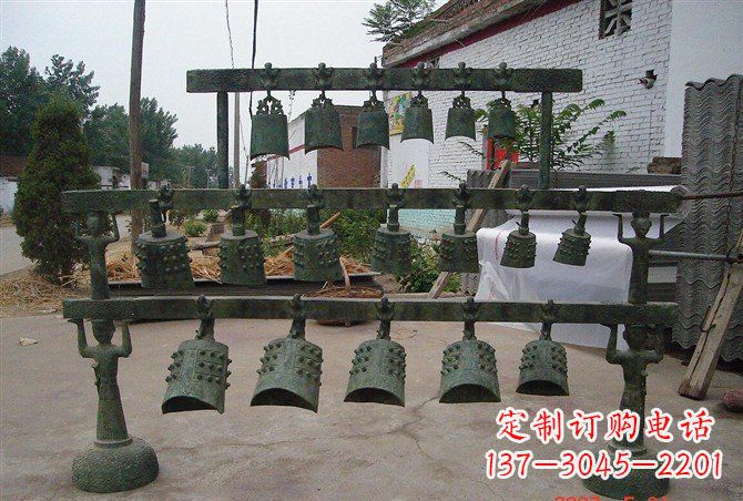 湖北青铜仿古编钟