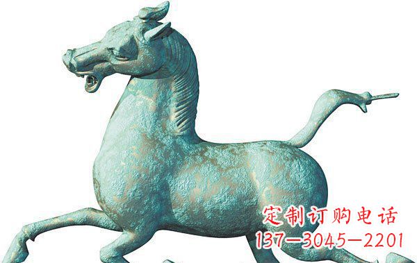湖北青铜马踏飞燕雕塑--给你不一样的精美家居装饰