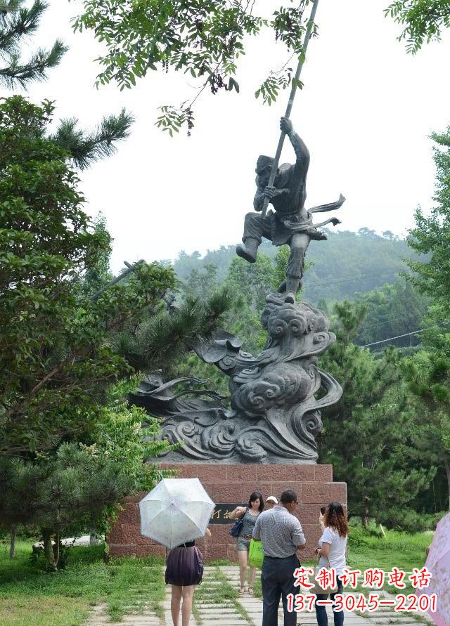 湖北青铜孙悟空三打白骨精