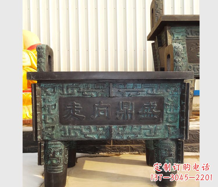 湖北青铜走向鼎盛景观香炉