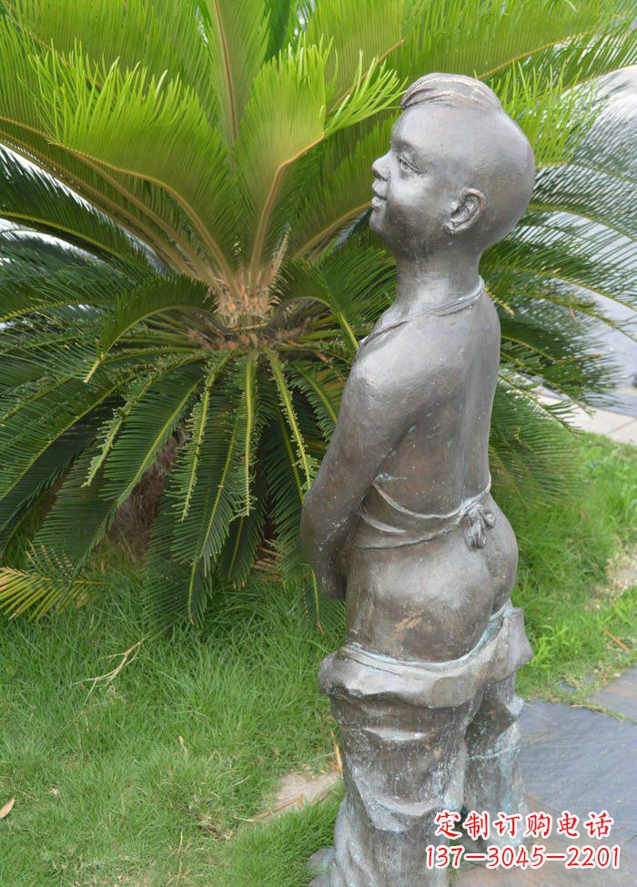 湖北中领雕塑:呈现活力少年心情的雕塑