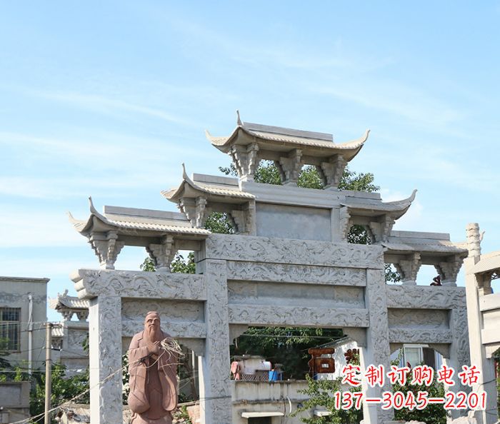 湖北牌坊石雕,为您增添质感与智慧的魅力