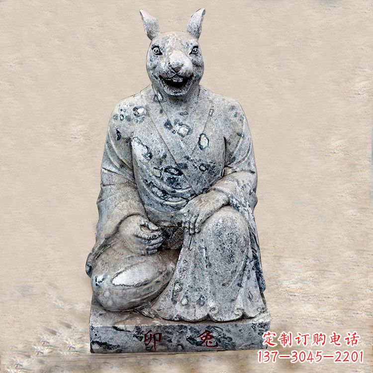 湖北唤醒传统文化-生肖雕塑