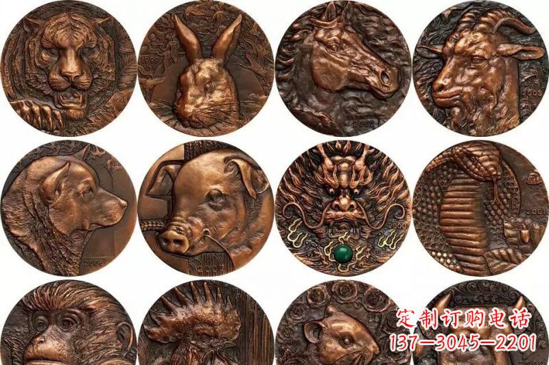 湖北品质卓越的生肖铜浮雕