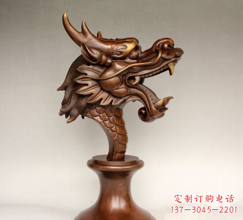 湖北十二生肖兽首铜雕塑,让古老传统走进你我家
