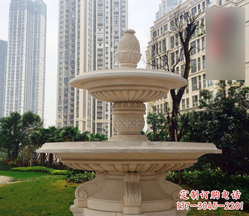 湖北专业定制石雕喷泉雕塑