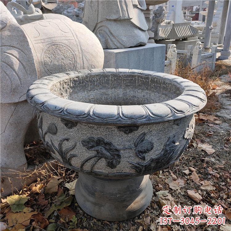 湖北花盆雕塑,独特灵动,立体造型精美