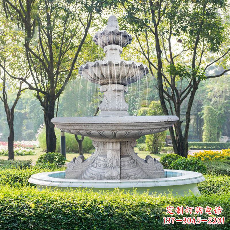 湖北石雕喷泉 喷水池