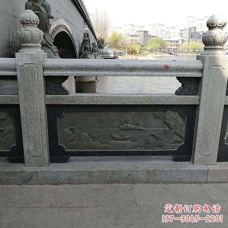 湖北石栏板雕刻