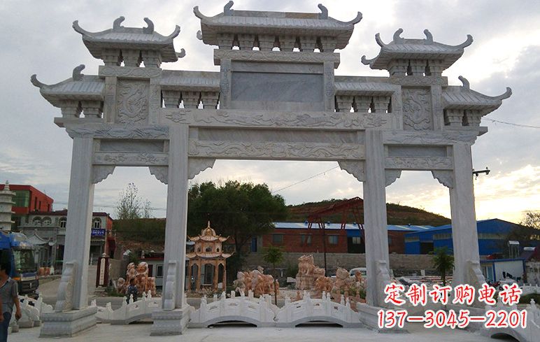 湖北石牌坊雕刻
