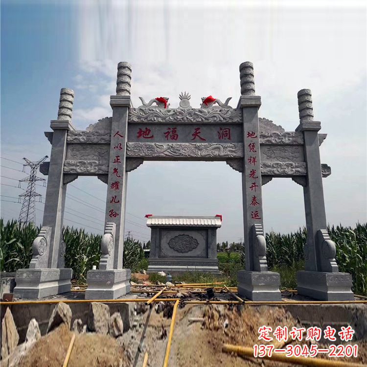 湖北石牌楼石雕