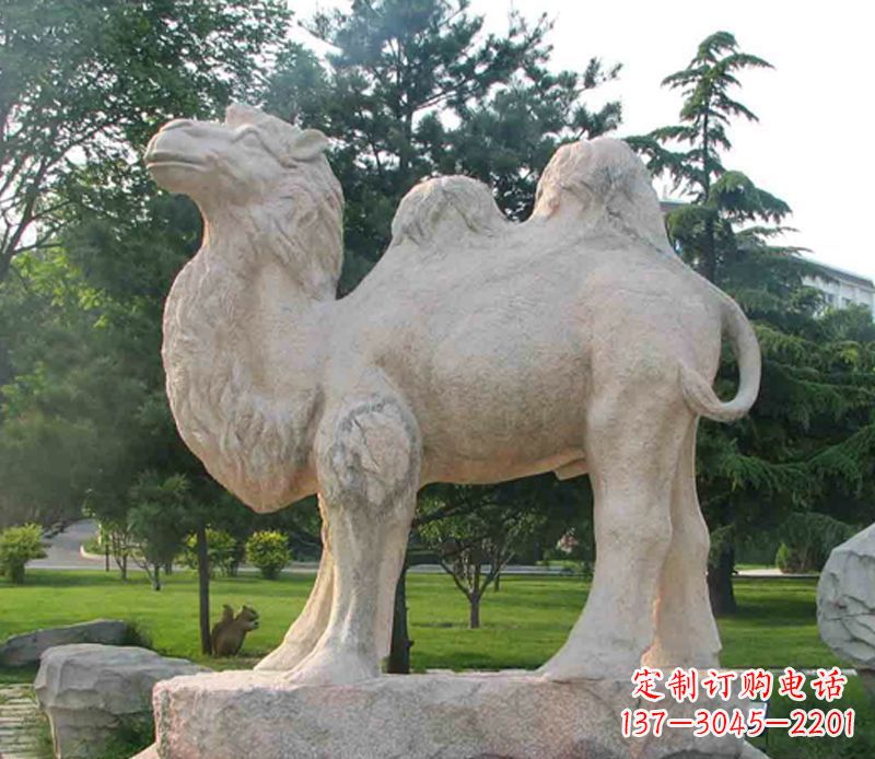 湖北石头骆驼雕塑