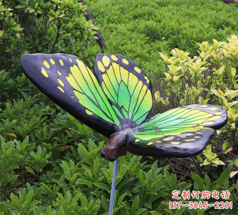 湖北树脂仿真蝴蝶昆虫雕塑