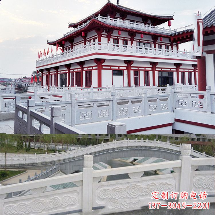 湖北寺院石栏板