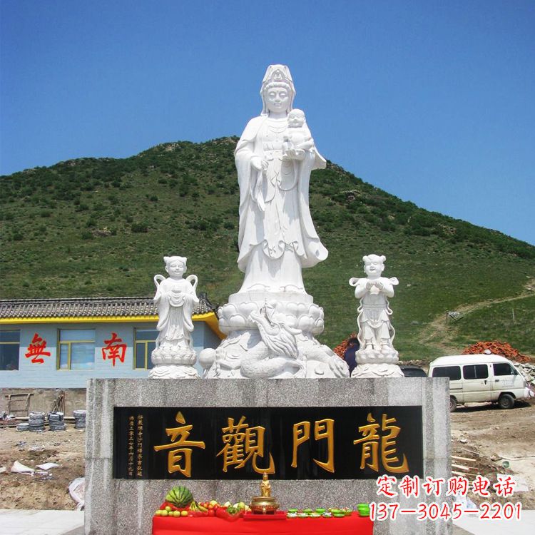 湖北送子观音祈福石雕