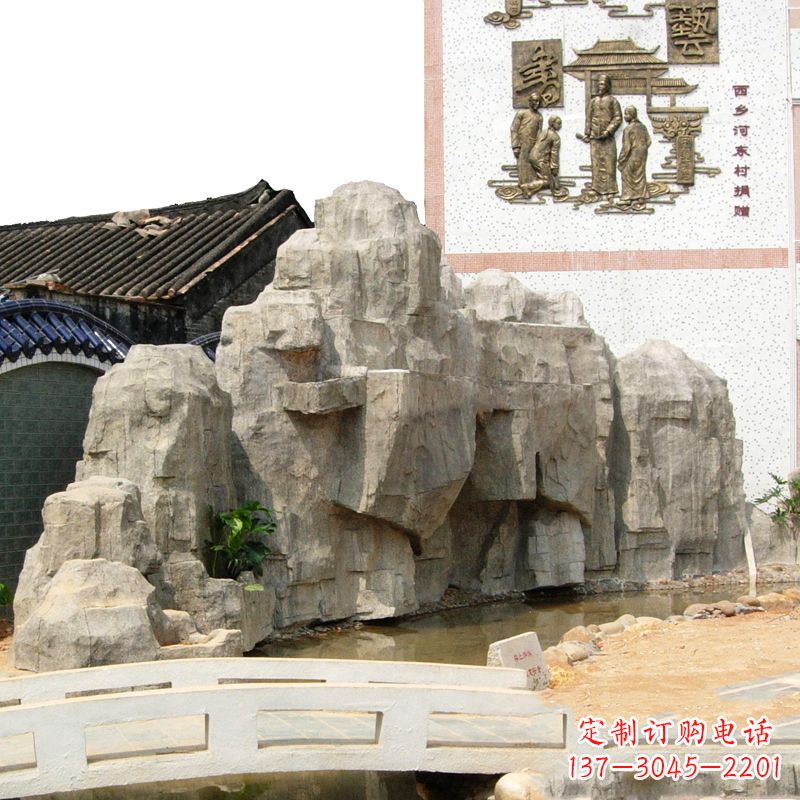 湖北塑石假山雕塑