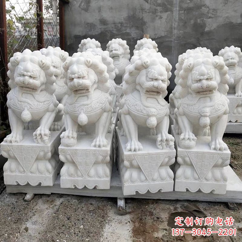 湖北天安门狮子雕塑