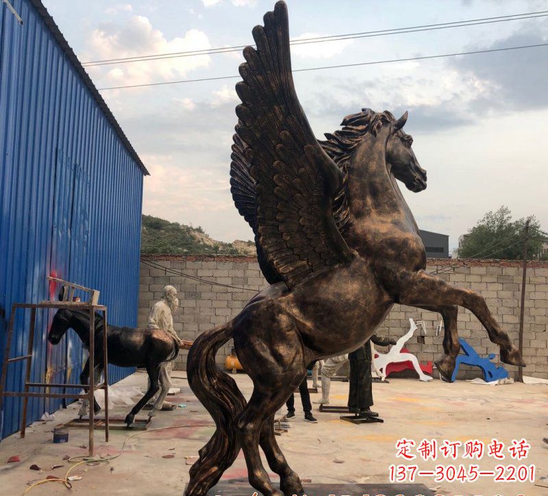 湖北铜雕飞马雕塑