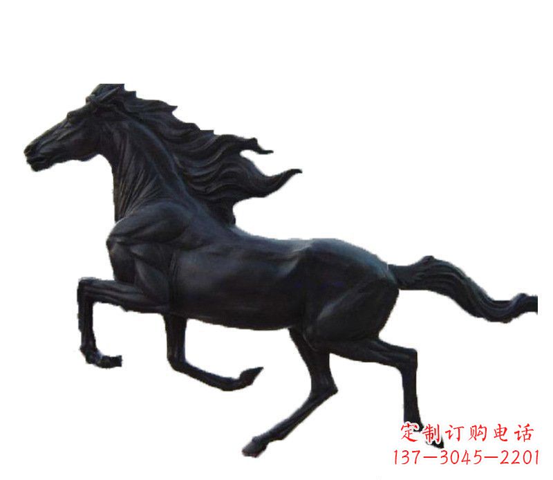 湖北铜雕马公园动物雕塑摆件