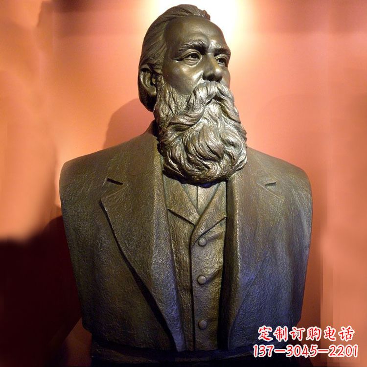 湖北铜雕马克思雕塑