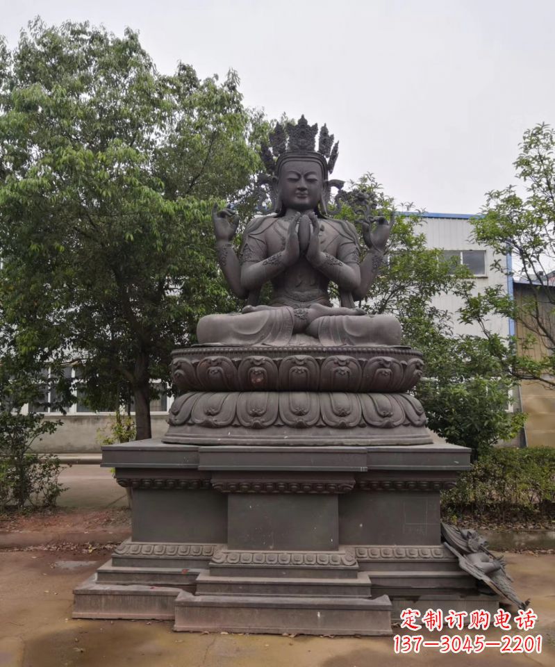 湖北铜雕密宗佛寺庙佛像雕塑