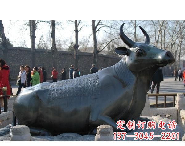 湖北铜雕孺子牛